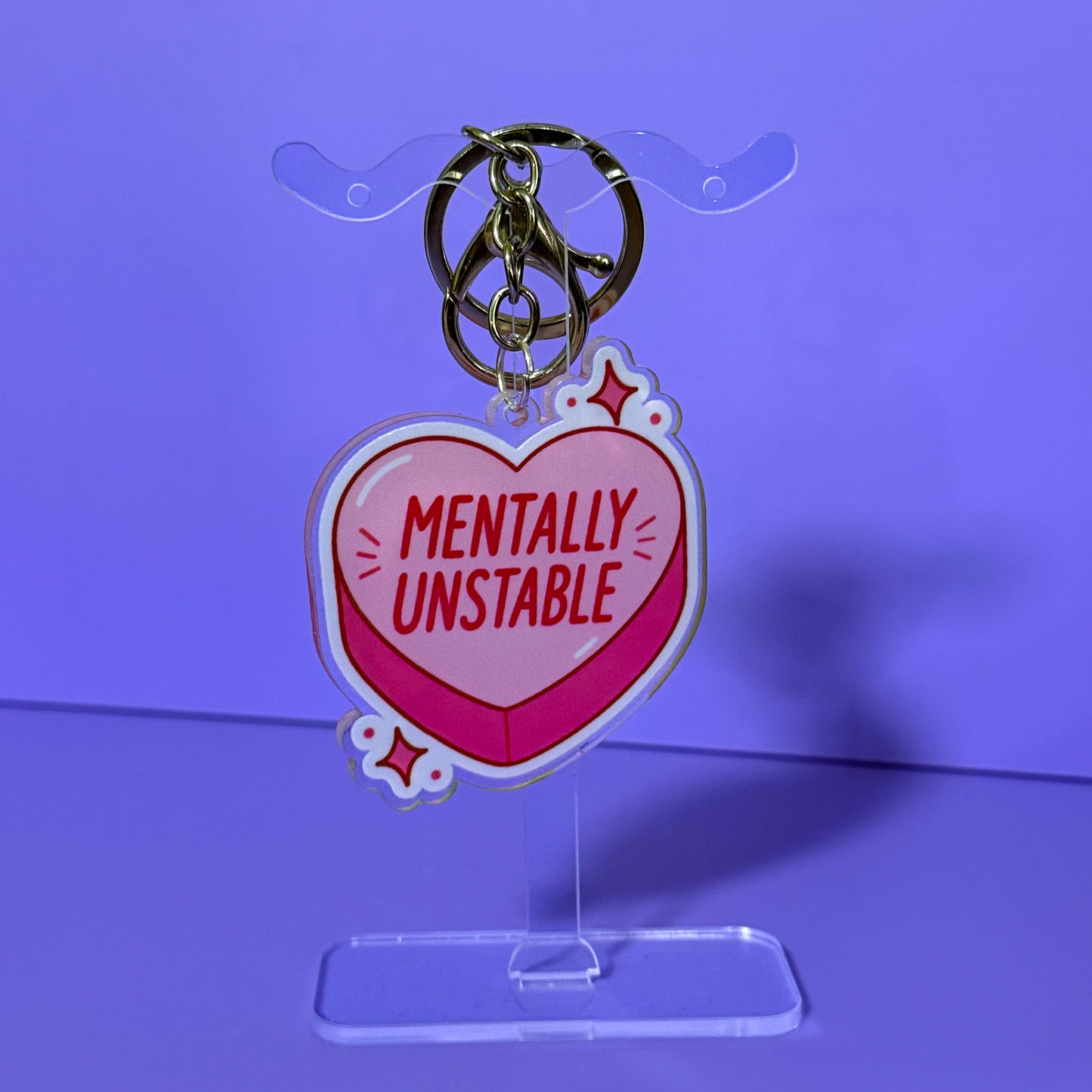 Adult Mental Health and Sass keyrings