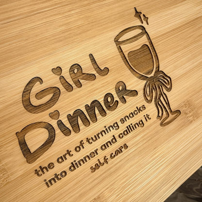 'Girl Dinner' Charcuterie Board for One