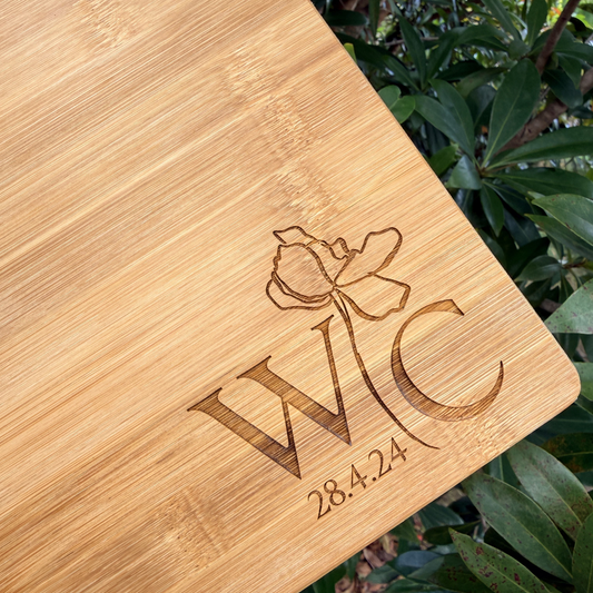 Personalised Anniversary Charcuterie Board