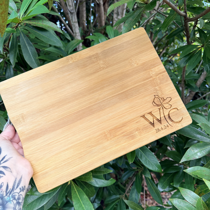 Personalised Anniversary Charcuterie Board