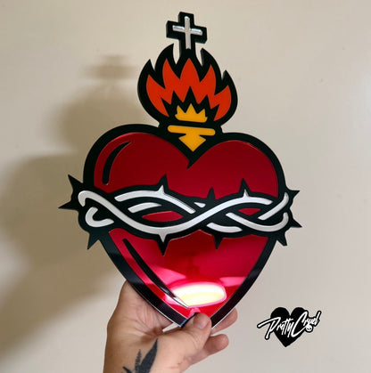 Sacred Heart wall art