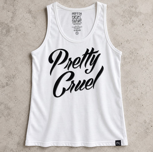 Pretty Cruel tank - white