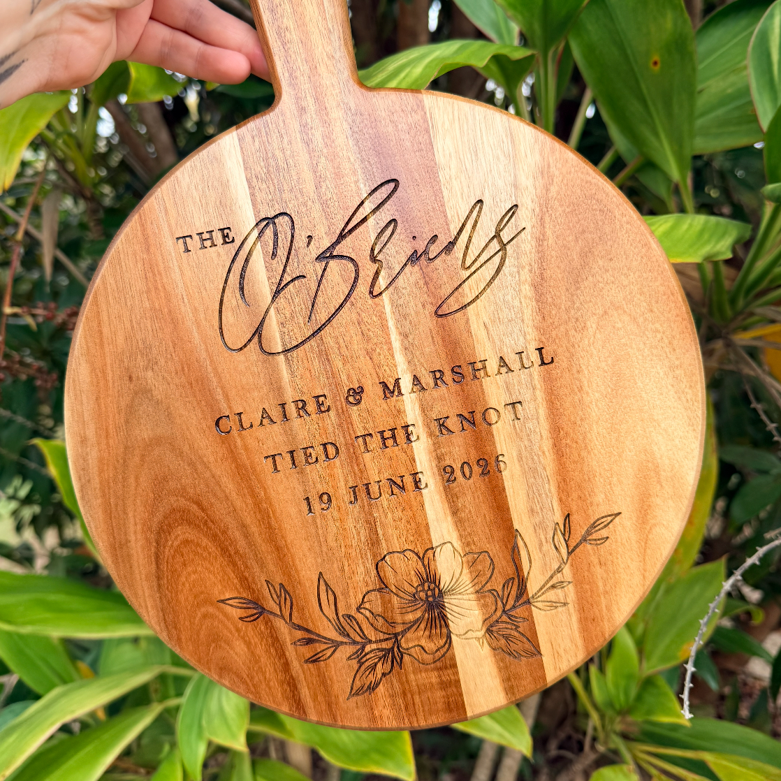 Custom Serving Board